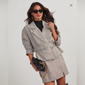 Vici Business Needs skirt set